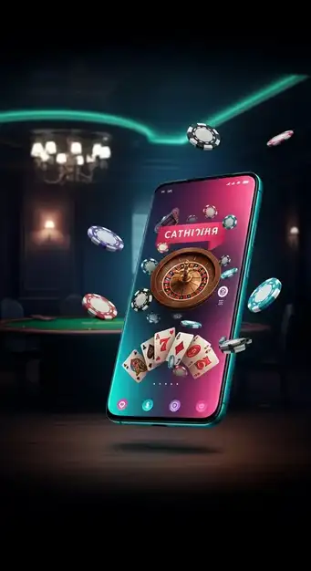 A close-up view of a smartphone displaying the Wolf Winner Casino PWA on its home screen, demonstrating quick access to mobile gaming.